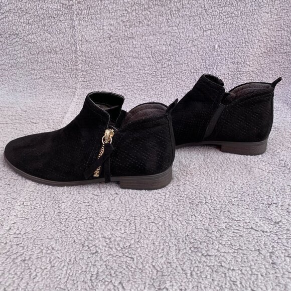 Dr Scholls Be Energized Rate Zip Bootie Black Sz 6.5 M - Picture 8 of 13